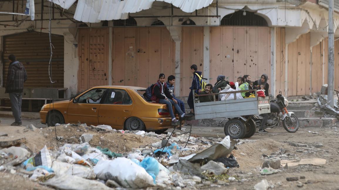 نزوح قسري مستمر.. عائلات فلسطينية من شرق غزة إلى غربها