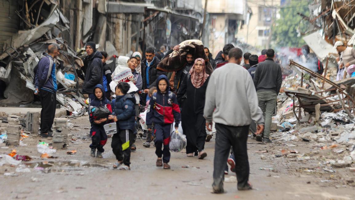 نزوح قسري مستمر.. عائلات فلسطينية من شرق غزة إلى غربها