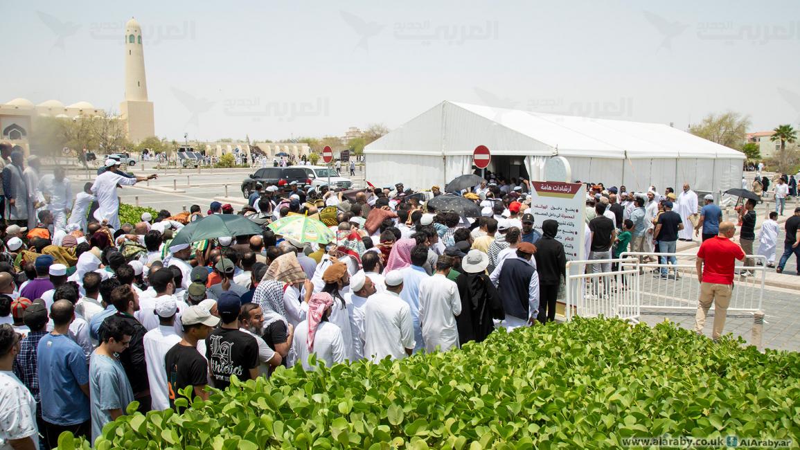 حضور كبير لجنازة الشهيد إسماعيل هنية في قطر رغم درجات الحرارة المرتفعة