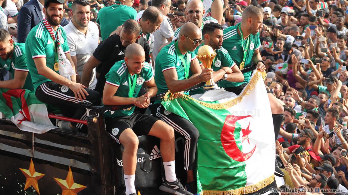 استقبالٌ أسطوري لمنتخب الخضر في الجزائر