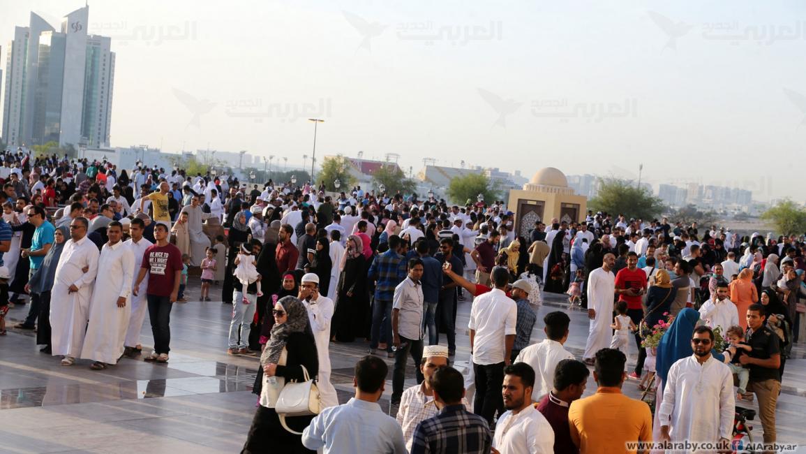 صلاة عيد الفطر في الدوحة