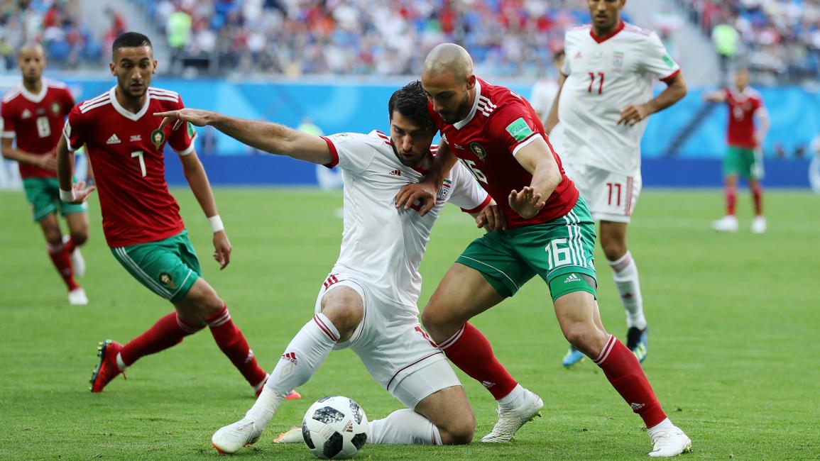 مباراة المغرب و إيران 