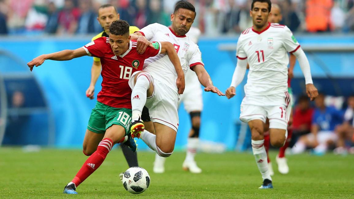 مباراة المغرب و إيران 