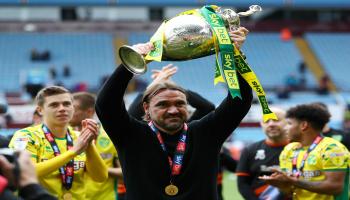 Daniel Farke celebrate