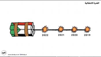 كاريكاتير غير جاهز للنشر أزمة السودان / عبيد