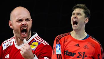 KIEL, GERMANY - SEPTEMBER 14: Niklas Landin Jacobsen, goalkeeper of Kiel reacts during the DKB HBL Bundesliga match between THW Kiel and DHfK Leiipzig at Sparkassen Arena on September 14, 2017 in Kiel, Germany. (Photo by Martin Rose/Bongarts/Getty Images)