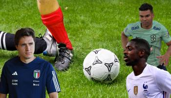 PARIS, FRANCE - JUNE 08: Ousmane Dembele of France looks on during the international friendly match between France and Bulgaria at Stade de France on June 08, 2021 in Paris, France. (Photo by Aurelien Meunier/Getty Images)