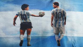 Diego Maradona messi