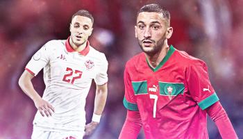 ثنائيات تصنع ربيع العرب في كأس أمم أفريقيا من زياش إلى العاشوري