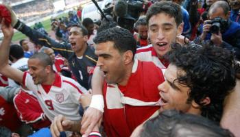 Getty-Tunisia's Najeh Braham (R), Khaled Badra