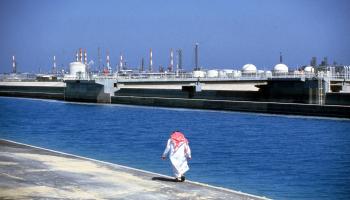 جانب من مصافي النفط السعودية (Getty)