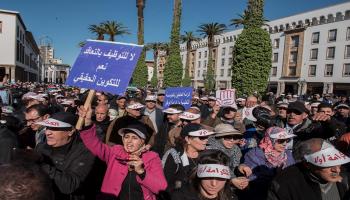 عمال المغرب (جلال مرشدي/الأناضول)