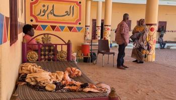 سودانيون عالقون في وادي حلفا (رويترز)