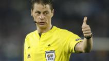 Referee Lubos Michel of Slovakia gives the thumbs uo sign during the Group C, UEFA EURO 2008 match between France and Italy at the Letzigrund Stadion in Zurich, Switzerland. (Photo by ben radford/Corbis via Getty Images)